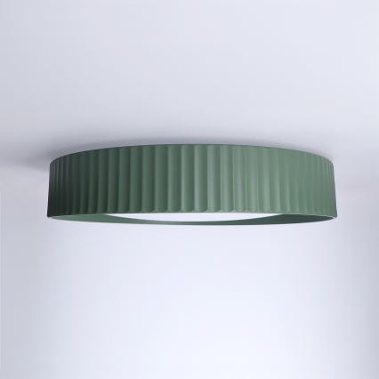 Brilagi - Plafonnier LED dimmable LUCIA LED/48W/230V 3000-6500K Ø 41 cm vert + télécommande