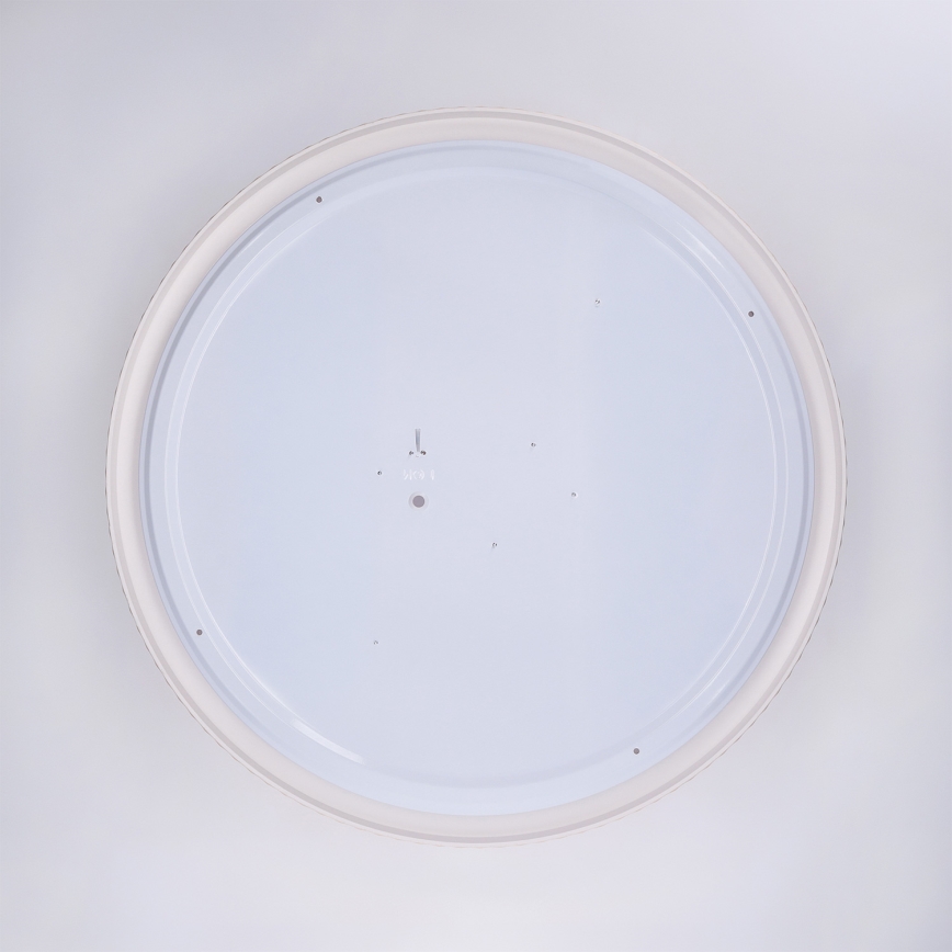 Brilagi - Plafonnier LED dimmable LUCIA, 60 W, 230 V, 3000–6500 K, Ø 59 cm, beige + télécommande