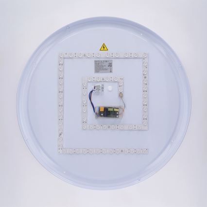 Brilagi - Plafonnier LED dimmable LUCIA LED/60W/230V 3000-6500K Ø 59 cm gris + télécommande