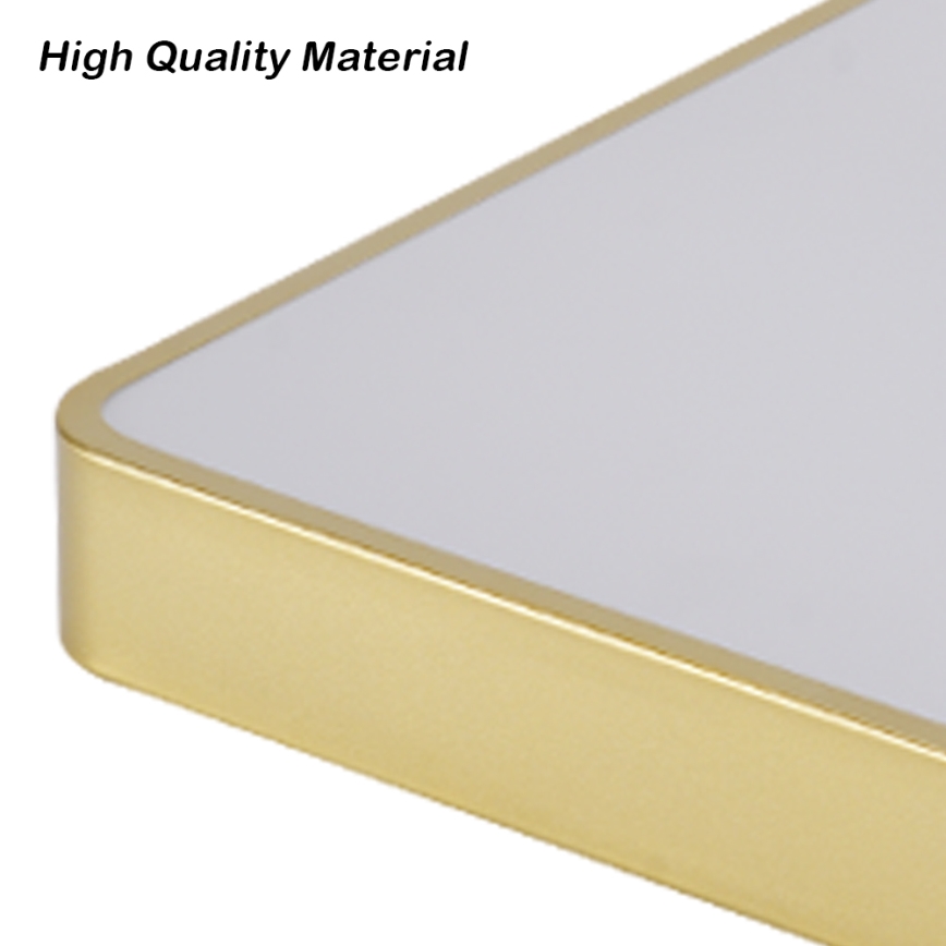 Brilagi - plafonnier LED dimmable POOL LED/36W/230V 3000-6000K 40x40 cm doré + télécommande