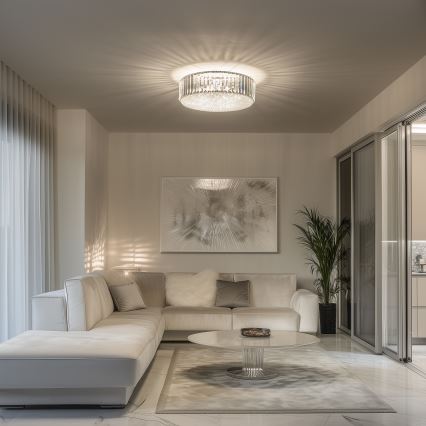 Brilagi - LED Plafonnier en cristal GLAMOUR 5xG9/42W/230V