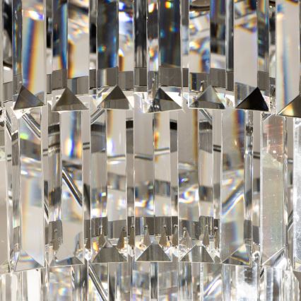 Brilagi - LED Plafonnier en cristal MOZART 5xE14/40W/230V chrome brillant