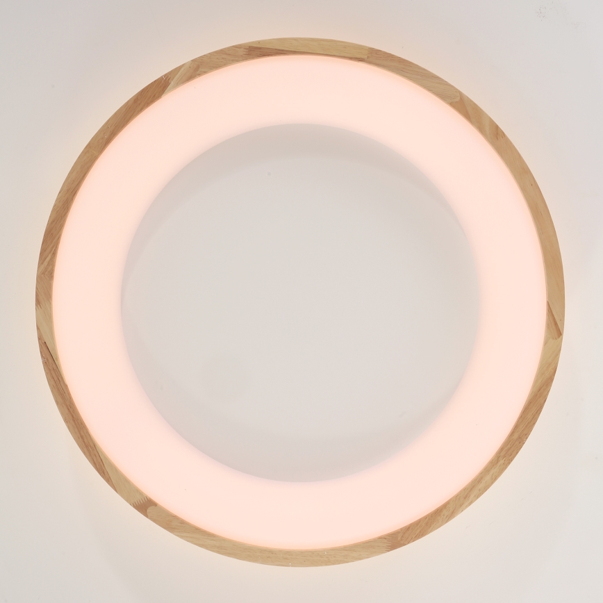 Brilagi - Plafonnier LED FALCON WOOD LED/40W/230V 3000/4000/6000K Ø 60 cm bois