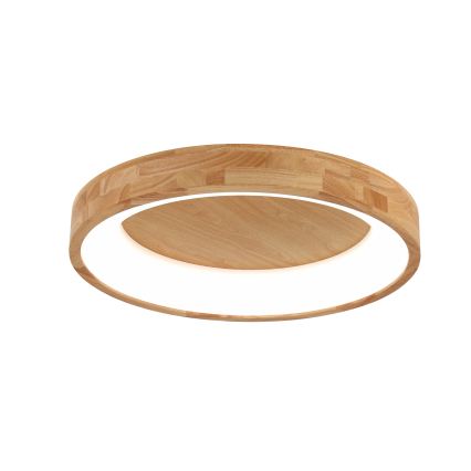 Brilagi - Plafonnier LED FALCON WOOD, 40 W, 230 V, 3000/4000/6000 K, Ø 60 cm, finition bois