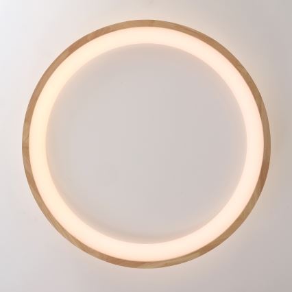 Brilagi - Plafonnier LED FALCON WOOD LED/60W/230V 3000/4000/6000K Ø 80 cm bois