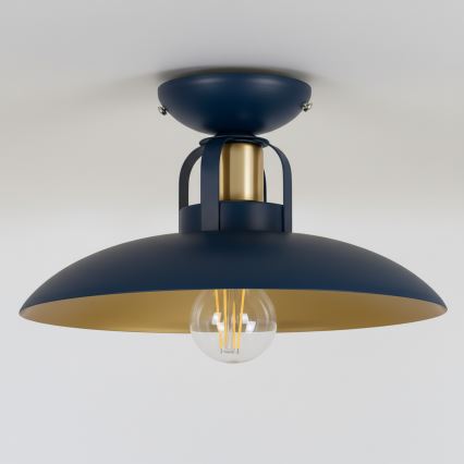 Brilagi - LED Plafonnier FLAMENGO 1xE27/60W/230V bleu