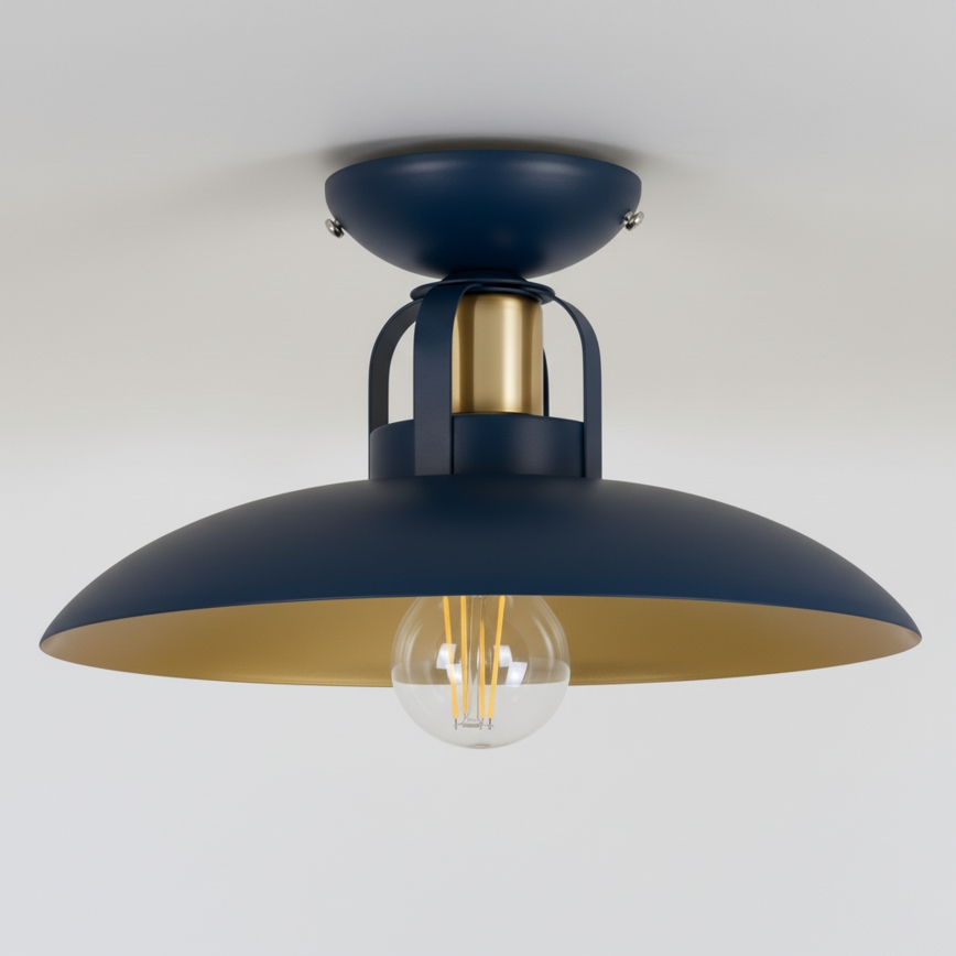 Brilagi - LED Plafonnier FLAMENGO 1xE27/60W/230V bleu