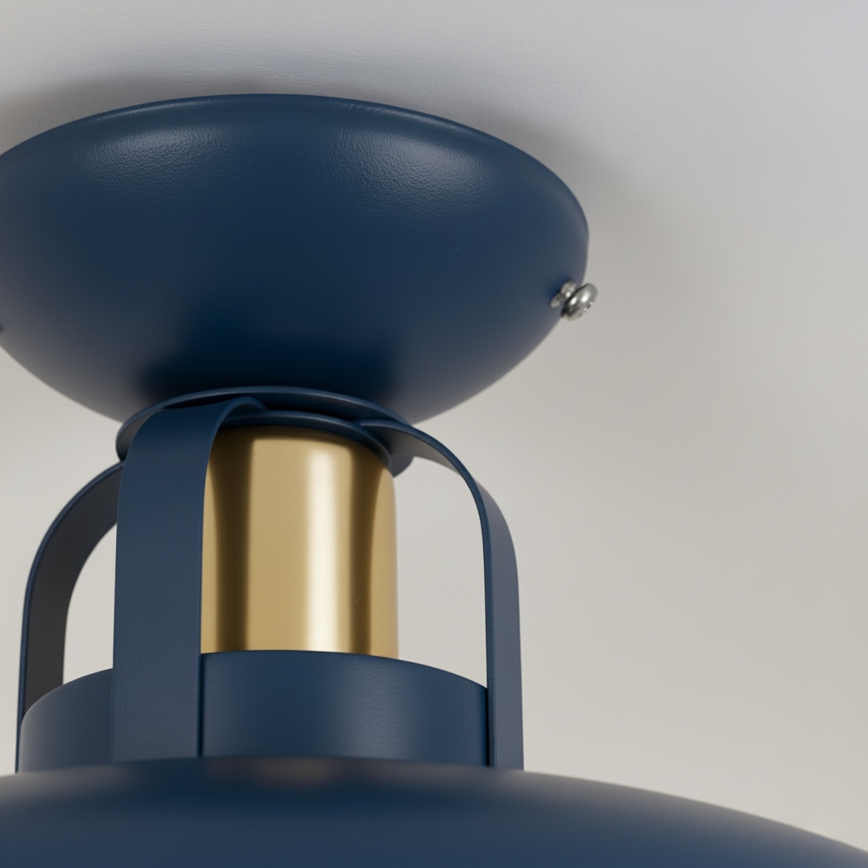 Brilagi - LED Plafonnier FLAMENGO 1xE27/60W/230V bleu