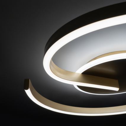 Brilagi - Plafonnier LED dimmable SPIRAL LED/56W/230V Ø 50 cm 3000/4000/6000K + télécommande