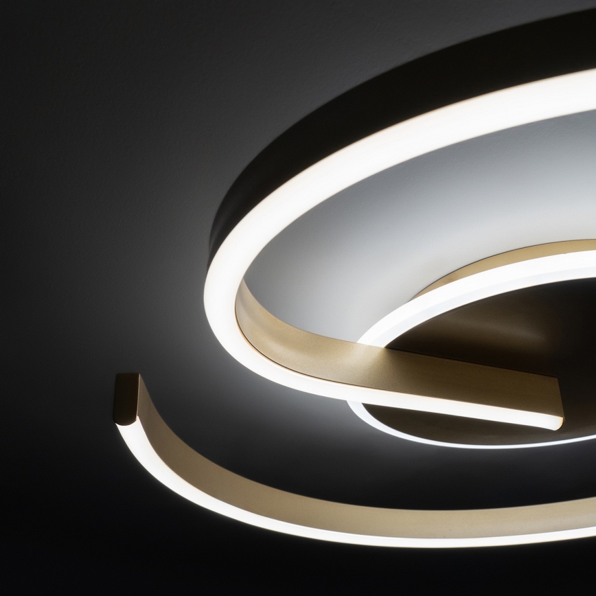 Brilagi - Plafonnier LED dimmable SPIRAL LED/56W/230V Ø 50 cm 3000/4000/6000K + télécommande