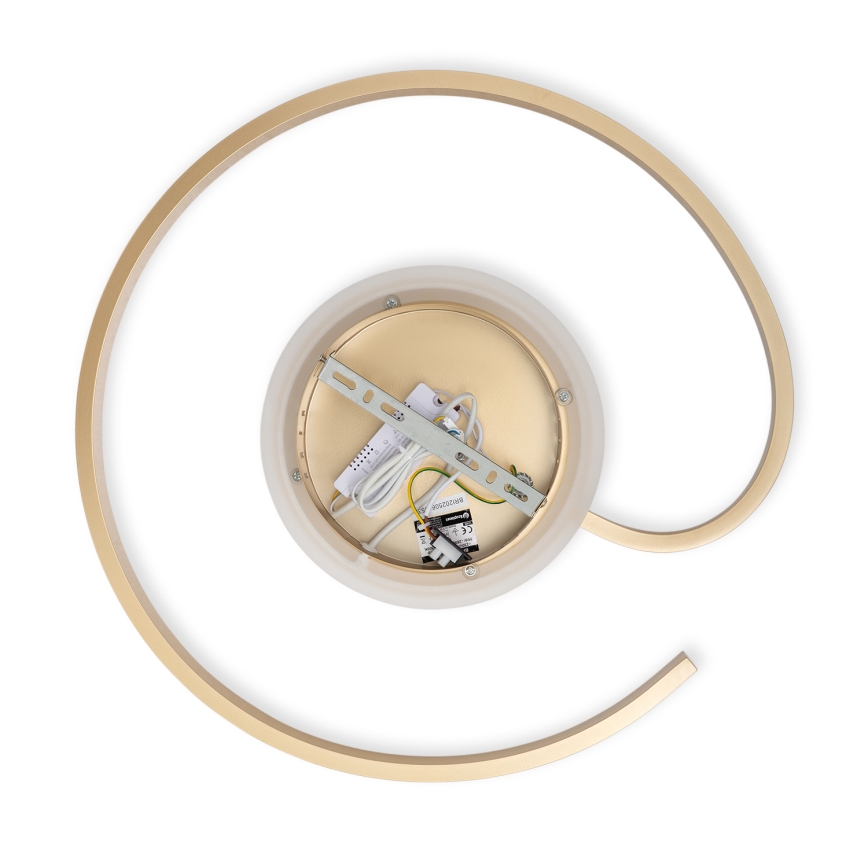 Brilagi - Plafonnier LED dimmable SPIRAL LED/56W/230V Ø 50 cm 3000/4000/6000K + télécommande