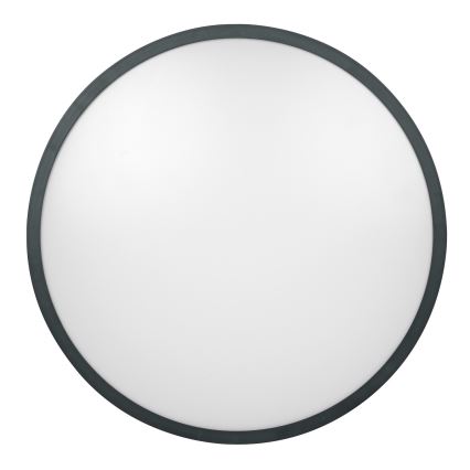 Brilagi - Plafonnier LED pour salle de bains avec capteur ZENNA LED/18W/230V Ø 29,5 cm IP44 anthracite + télécommande