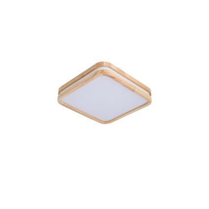 Brilagi - Plafonnier LED MOLINA SQUARE LED/32W/230V 3000/4000/6000K chêne 30x30 cm