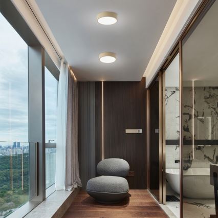 Brilagi - Plafonnier POOL LED/18W/230V 3000/4500/6000K diam. 20 cm beige