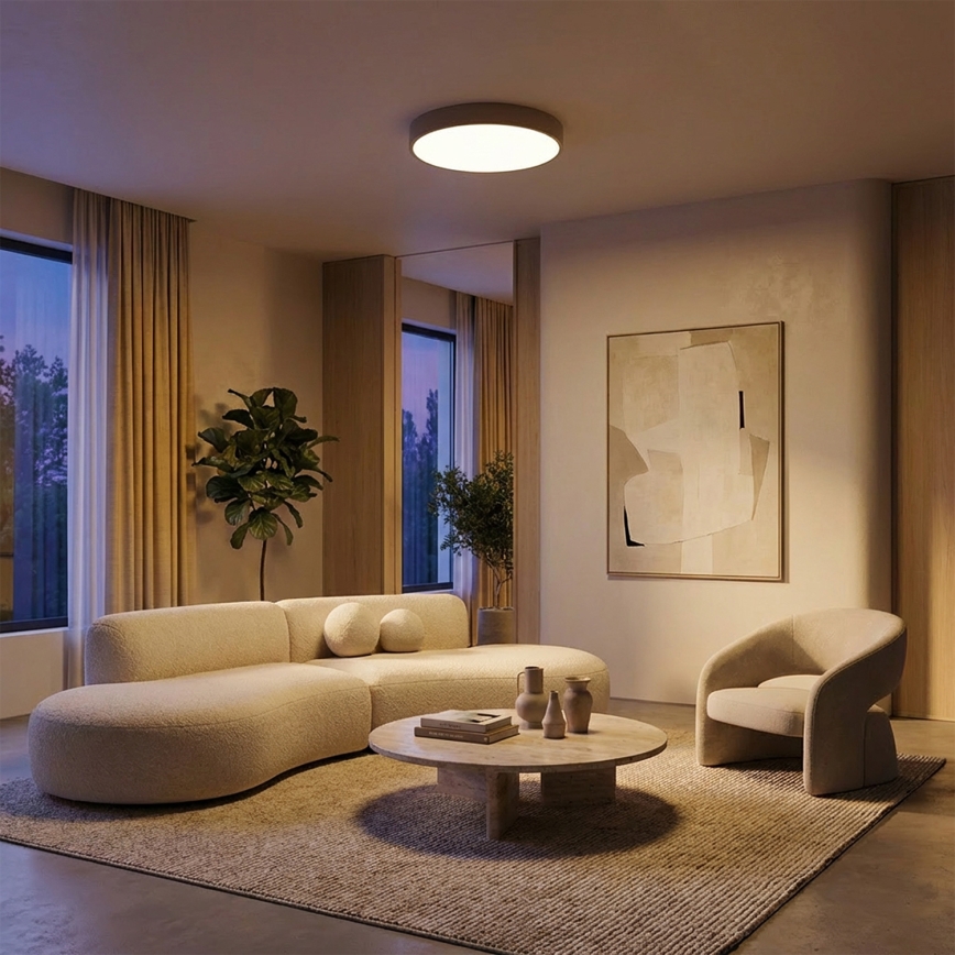 Brilagi - plafonnier LED POOL / 36W / 230V / 3000/4000/6000K / Ø 30 cm / beige