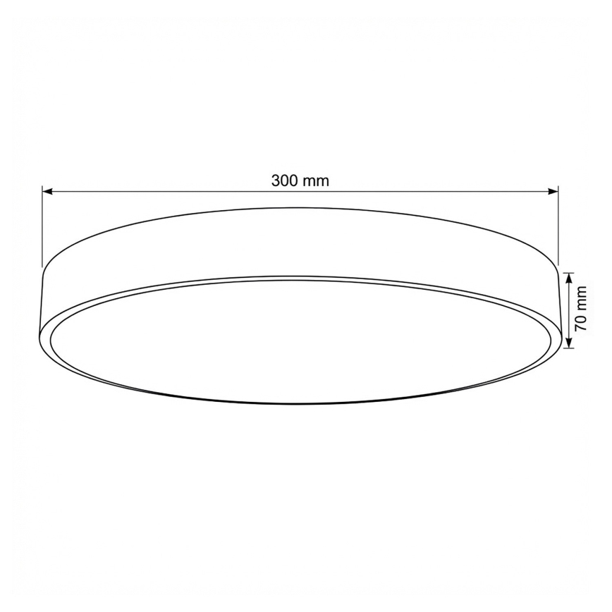 Brilagi - plafonnier LED POOL / 36W / 230V / 3000/4000/6000K / Ø 30 cm / beige