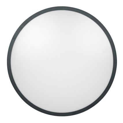 Brilagi - Plafonnier LED pour salle de bains avec capteur ZENNA LED/24W/230V Ø 35 cm IP44 anthracite + télécommande