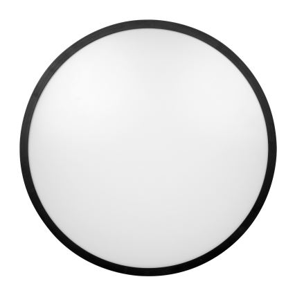 Brilagi - Plafonnier LED pour salle de bains avec capteur ZENNA LED/24W/230V Ø 35 cm IP44 noir + télécommande