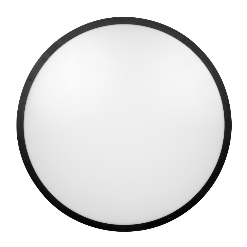 Brilagi - Plafonnier LED pour salle de bains avec capteur ZENNA LED/24W/230V Ø 35 cm IP44 noir + télécommande