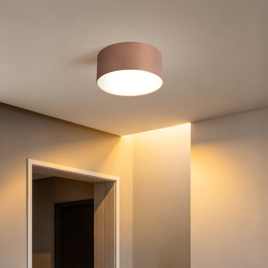 BRILAGI - LED Plafonnier pour salle de bains FORIS LED/14W/230V Ø 12 cm bronze IP44
