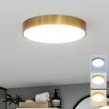 BRILAGI - LED Plafonnier pour salle de bains POOL LED/36W/230V 3000/4000/5500K Ø 40 cm IP54 doré