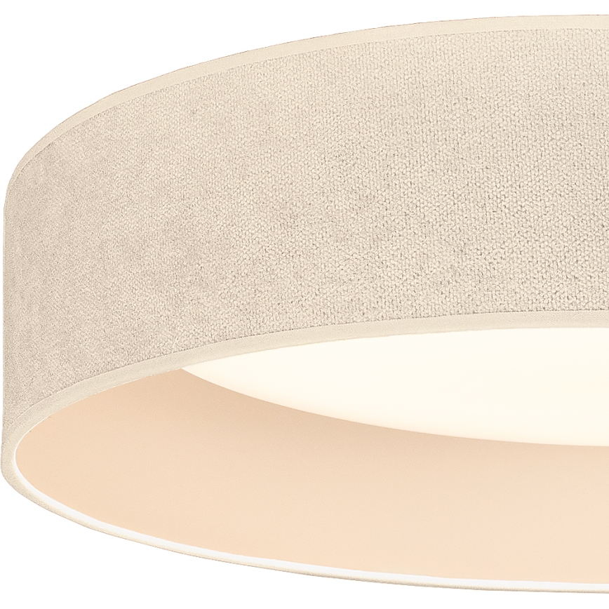 Brilagi - Plafonnier VELVET SIMPLE LED/24W/230V 3000K Ø 45 cm crème