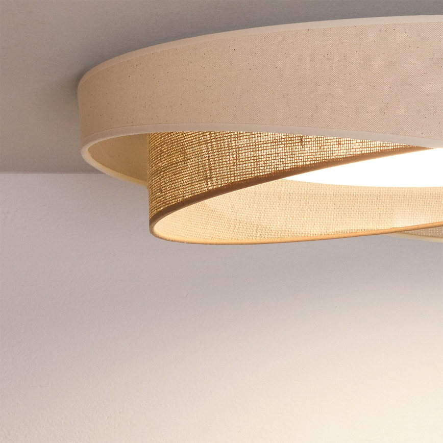 BRILAGI - Plafonnier LED VELVET TWIST LED/24W/230V 4000K Ø 55 cm crème/beige