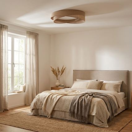 BRILAGI - LED Plafonnier VELVET TWIST LED/24W/230V 4000K Ø 55 cm beige