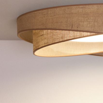 BRILAGI - LED Plafonnier VELVET TWIST LED/24W/230V 4000K Ø 55 cm beige
