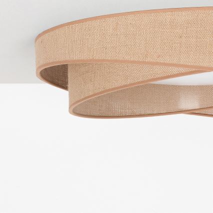 BRILAGI - LED Plafonnier VELVET TWIST LED/24W/230V 4000K Ø 55 cm beige