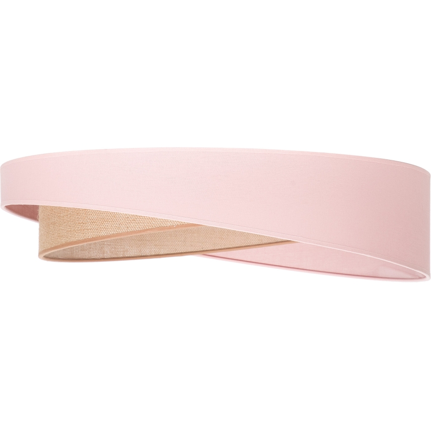 BRILAGI - Plafonnier LED VELVET TWIST LED/24W/230V 4000K Ø 55 cm rose/beige