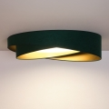 BRILAGI - LED plafonnier VELVET TWIST LED/24W/230V 4000K Ø 55 cm vert/or