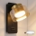 Brilagi - LED RGB+CCT Applique murale dimmable avec port USB AURA LUX 1xGX53/14W/230V 2700-6500K Wi-Fi Tuya noir/doré