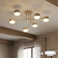 Brilagi - LED RGB+CCT Plafonnier en saillie dimmable MONO 6xGX53/14W/230V 2700-6500K Wi-Fi Tuya noir