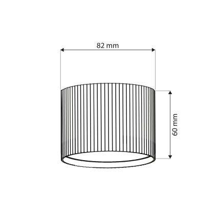 Brilagi - Spot LED RGB+CCT dimmable STRIPY 1xGX53/14W/230V 2700-6500K Wi-Fi Tuya argenté