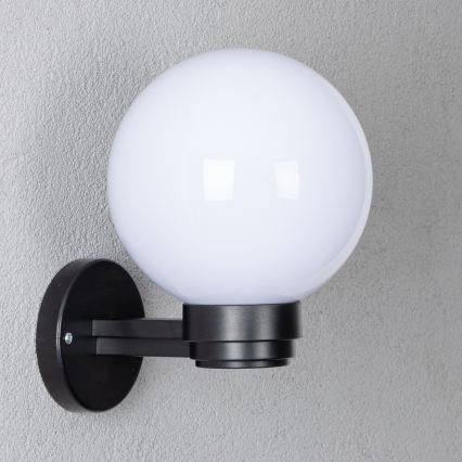 BRILAGI - Applique murale d'extérieur LED RGBW à intensité variable HARBOR 1xE27/12W/230V 2700-6500K IP33 noir/blanc