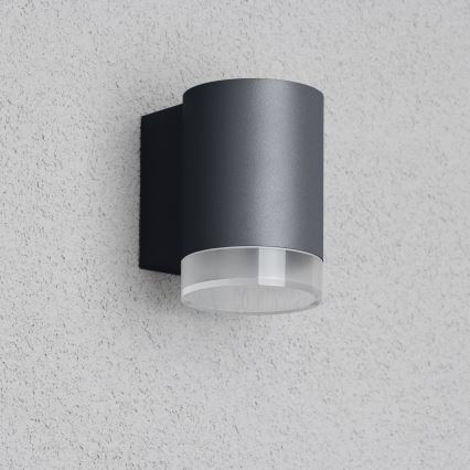 Brilagi - Applique murale d'extérieur LED RGBW dimmable MATERA 1xGU10/4,8W/230V 3000K IP54 anthracite + télécommande