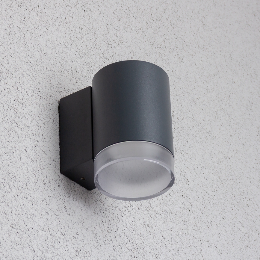 Brilagi - Applique murale d'extérieur LED RGBW dimmable MATERA 1xGU10/4,8W/230V 3000K IP54 anthracite + télécommande