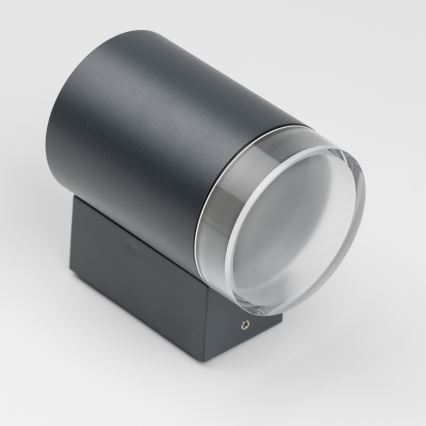 Brilagi - Applique murale d'extérieur LED RGBW dimmable MATERA 1xGU10/6W/230V 3000K IP54 anthracite + télécommande