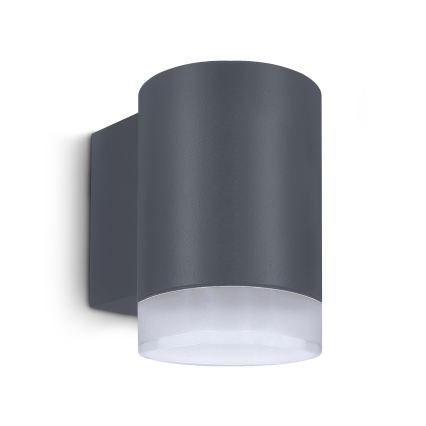 Brilagi - Applique murale d'extérieur LED RGBW dimmable MATERA 1xGU10/6W/230V 3000K IP54 anthracite + télécommande