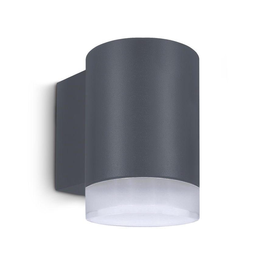 Brilagi - Applique murale d'extérieur LED RGBW dimmable MATERA 1xGU10/6W/230V 3000K IP54 anthracite + télécommande