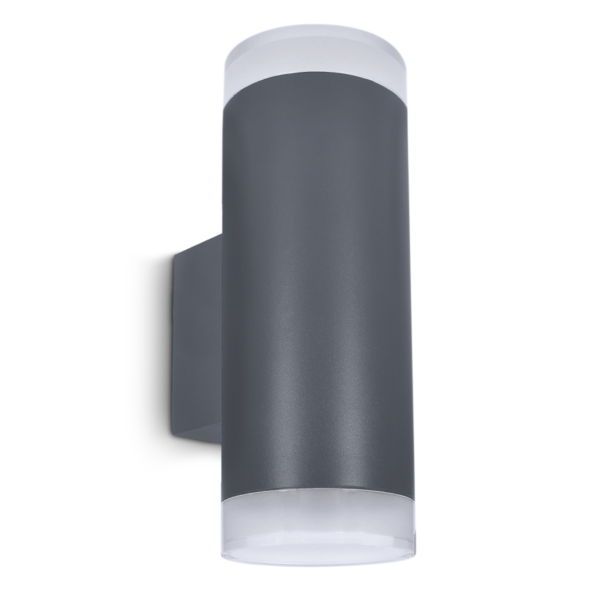Brilagi - Applique murale d'extérieur LED RGBW dimmable MATERA 2xGU10/4,8W/230V 3000K IP54 anthracite + télécommande