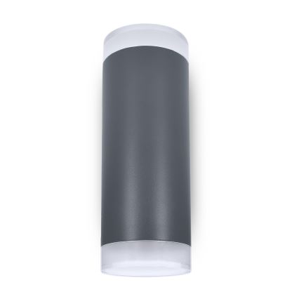 Brilagi - Applique murale d'extérieur LED RGBW dimmable MATERA 2xGU10/4,8W/230V 3000K IP54 anthracite + télécommande