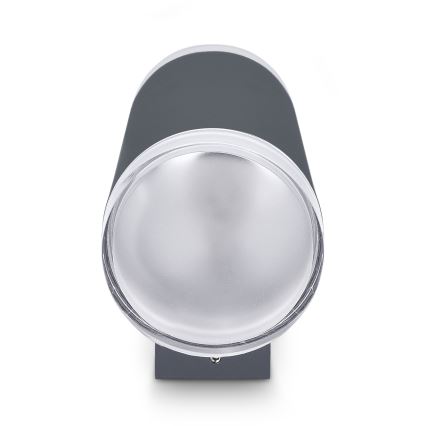 Brilagi - Applique murale d'extérieur LED RGBW dimmable MATERA 2xGU10/4,8W/230V 3000K IP54 anthracite + télécommande