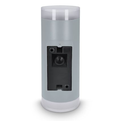 Brilagi - Applique murale LED RGBW dimmable d'extérieur MATERA 2x GU10/4,8W/230V 3000K IP54 gris + télécommande