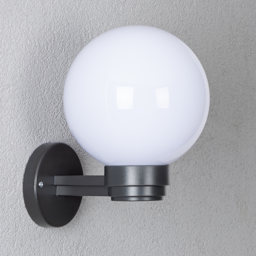 Brilagi - Applique murale d'extérieur LED RGBW dimmable HARBOR 1xE27/9W/230V 2700-6500K IP33 anthracite/blanc