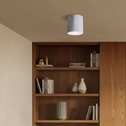 Brilagi - LED RGBW, luminaire MIA pour salle de bains dimmable, 1xGU10/6W/230V, 3000K, 84x80 mm, blanc, IP54 + télécommande