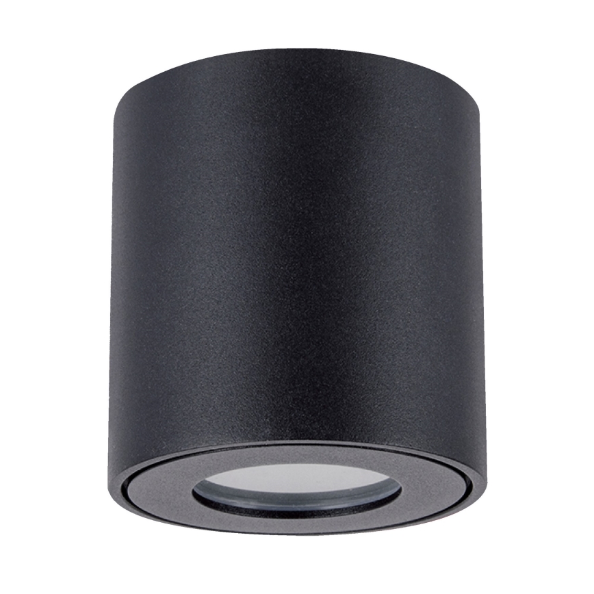 Brilagi - Luminaire de salle de bains LED RGBW dimmable MIA 1xGU10/4,8W/230V 3000K 84x80 mm noir IP54 + télécommande