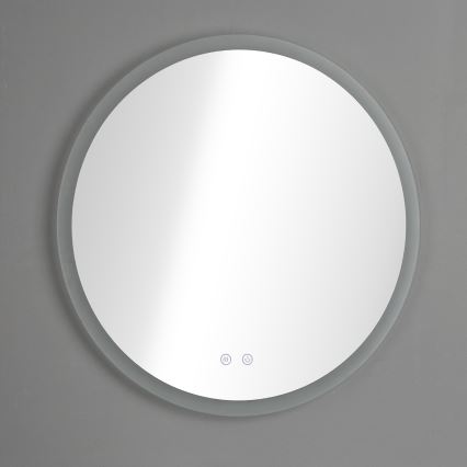 Brilagi - LED RGBW miroir chauffant pour salle de bains CLARA PRO LED/19W/230V Ø 60 cm IP44 CRI 90 à intensité variable + CCT + télécommande