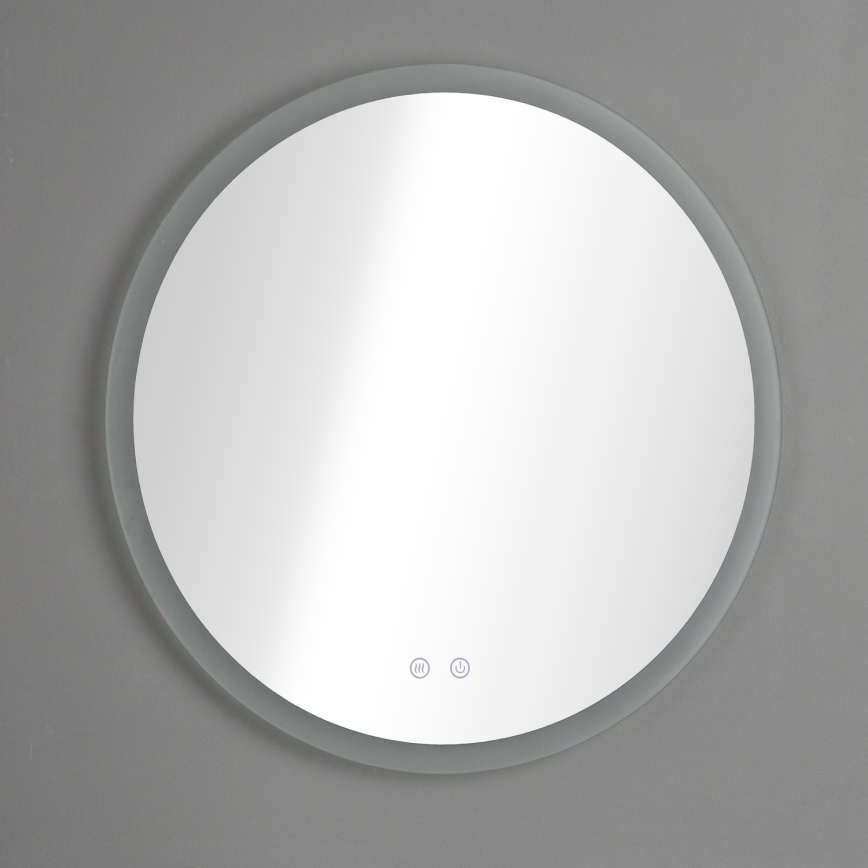 Brilagi - LED RGBW miroir chauffant pour salle de bains CLARA PRO LED/19W/230V Ø 60 cm IP44 CRI 90 à intensité variable + CCT + télécommande